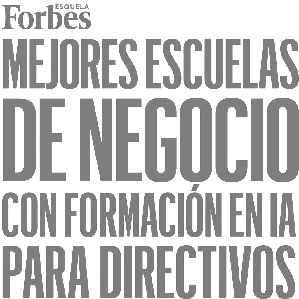 Forbes Mejores Escuelas IA Directivos